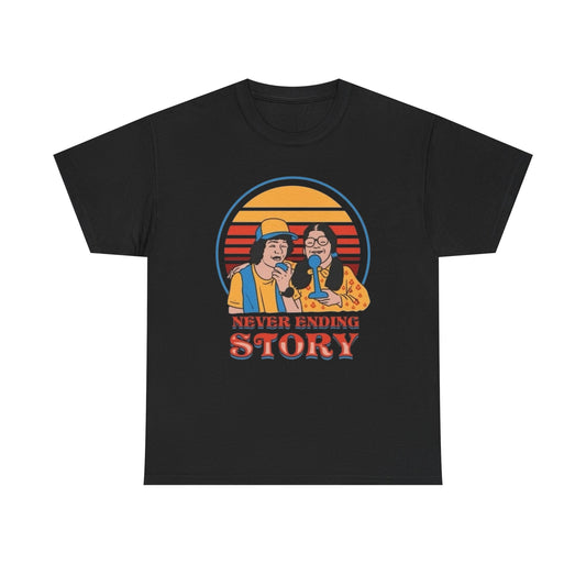 Never Ending Story Funny Graphic T Shirt NEW Unisex Heavy Cotton Tee