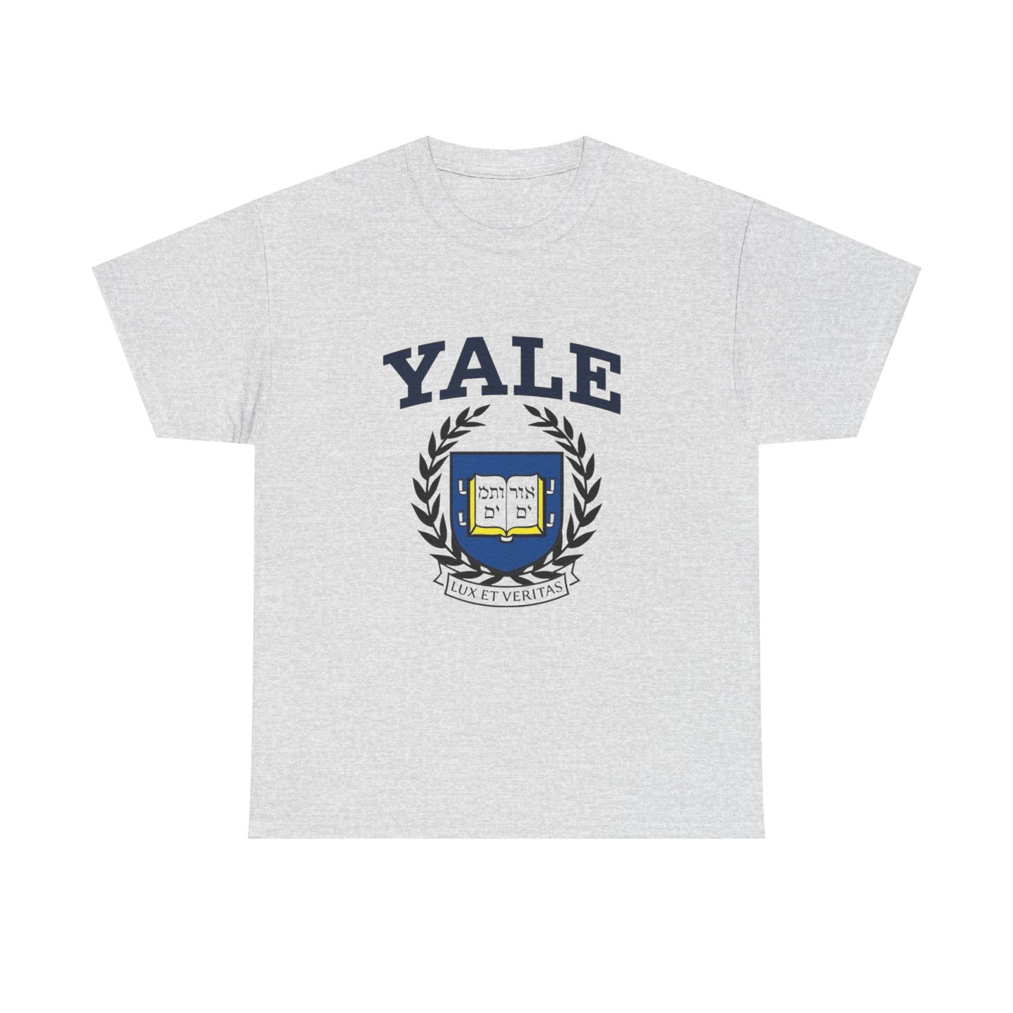 Yale Logo College Graphic T Shirt ADULT NEW