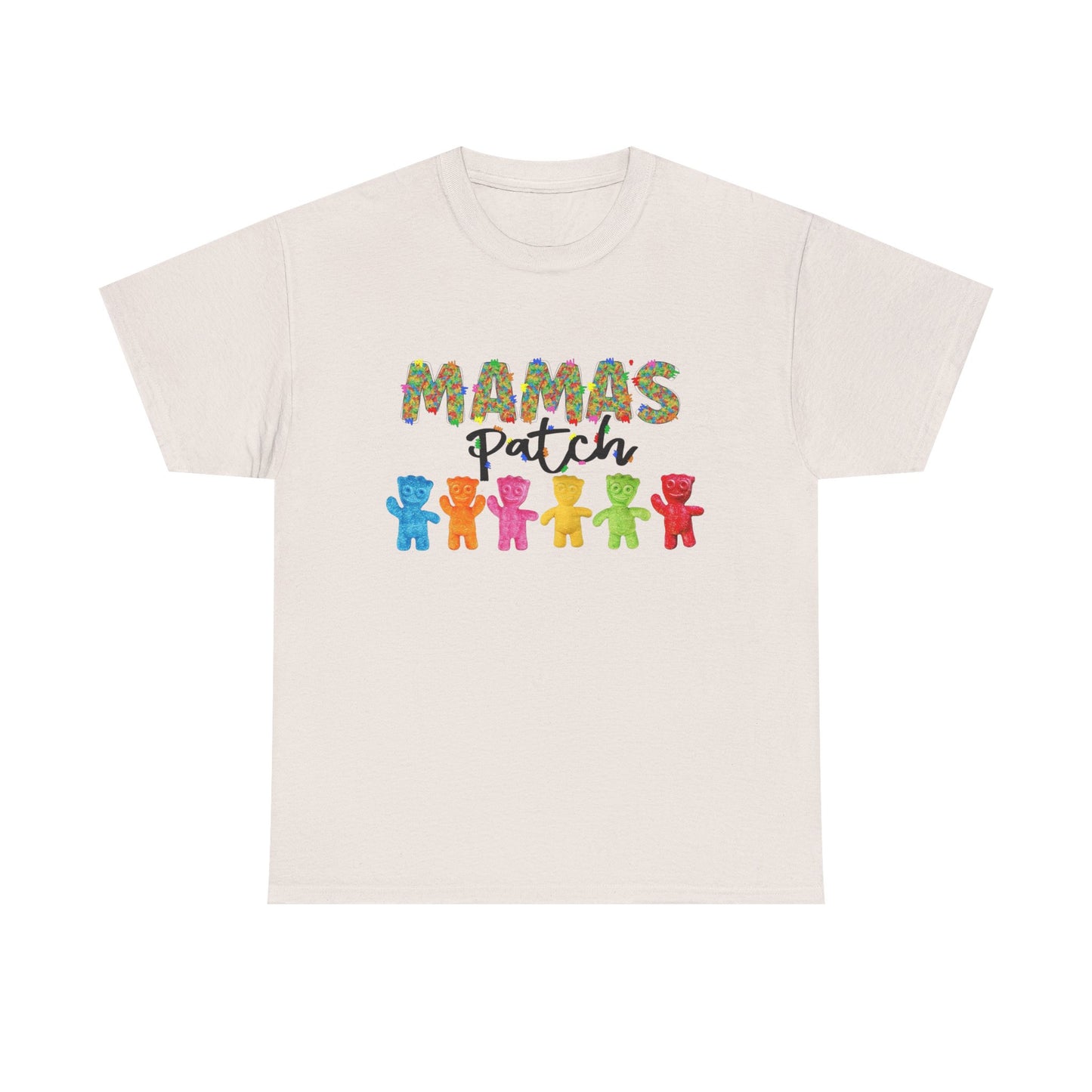 Mamas Patch Candy Cute Graphic T Shirt NEW Unisex Heavy Cotton Tee