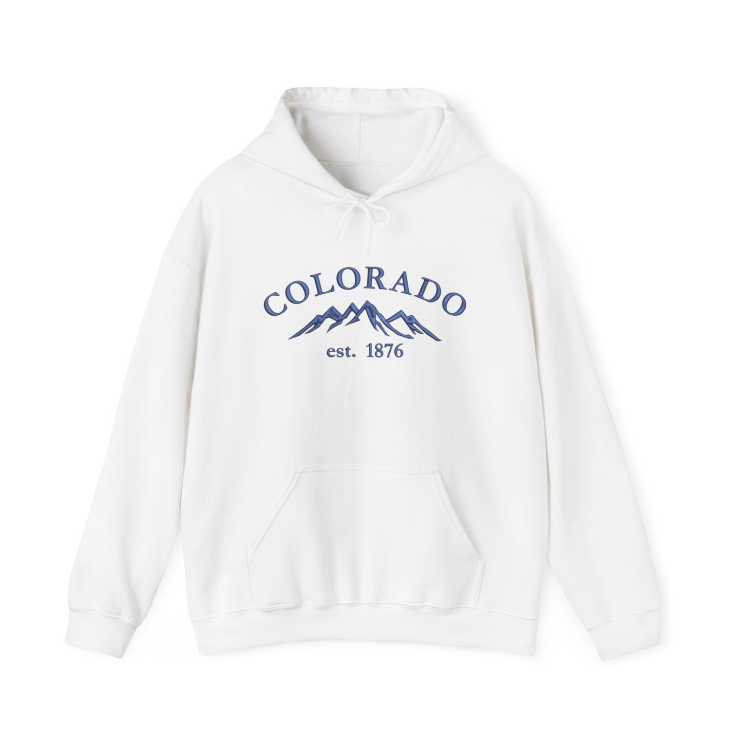 Colorado Rockies State Graphic Hoodie Heavy Blend Sweatshirt NEW