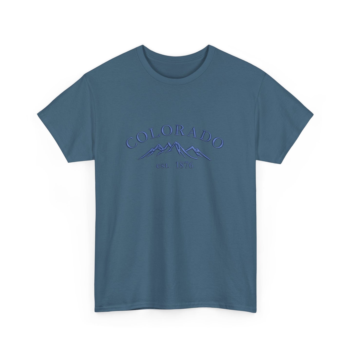 Colorado Rockies Graphic T Shirt NEW Unisex Heavy Cotton Tee