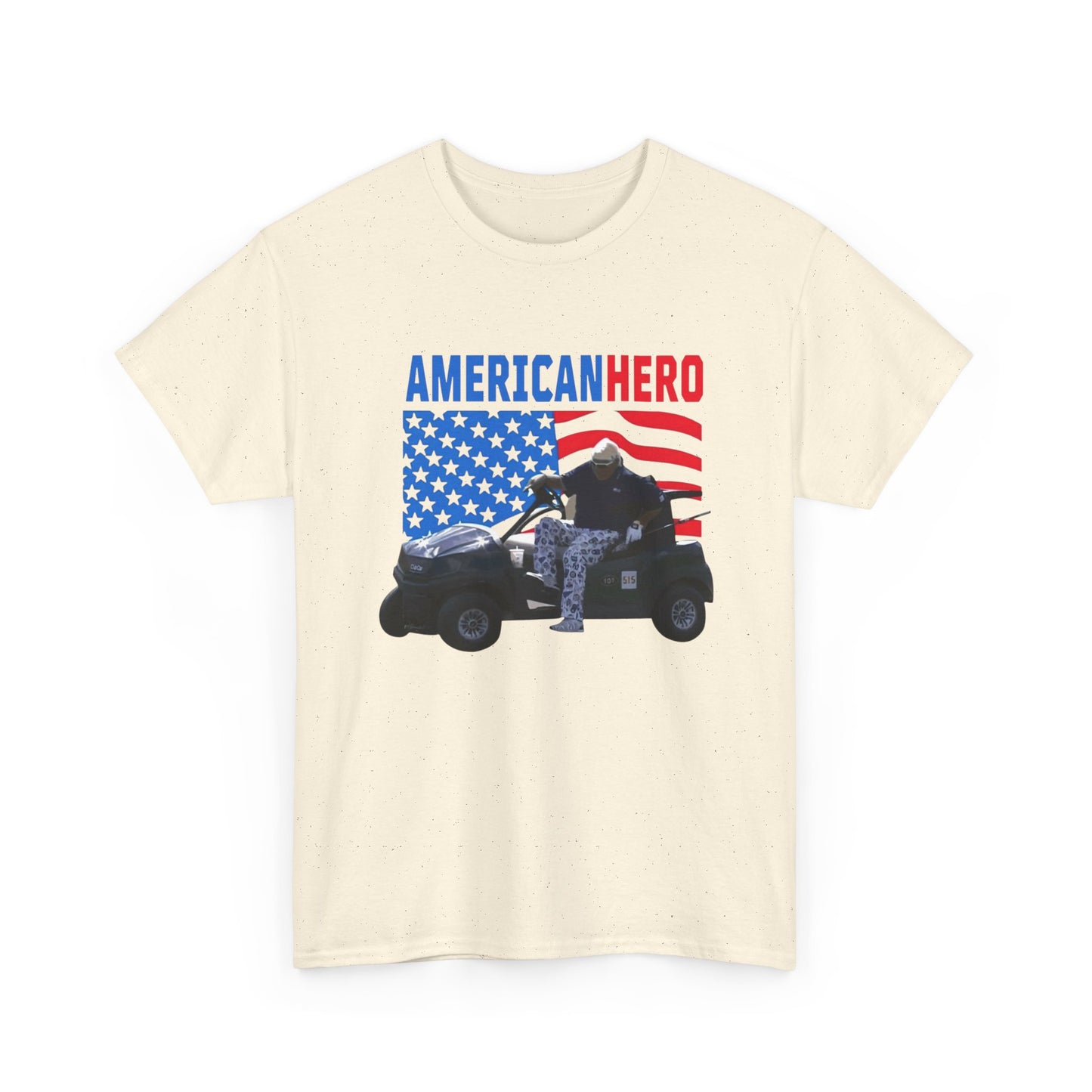 John Daly American Golf Hero Vintage T Shirt Unisex Heavy Cotton Tee Gift