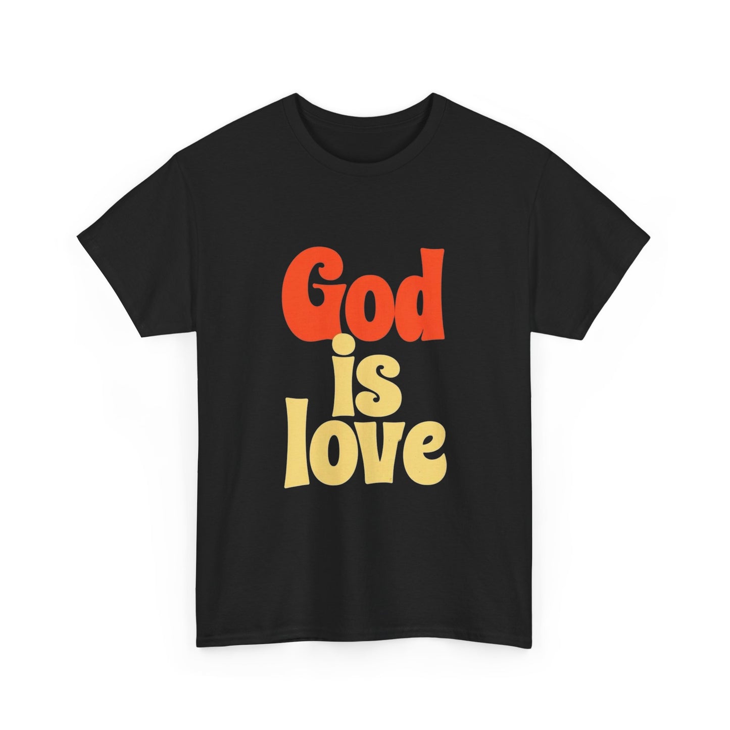 God Is Love Graphic T Shirt Unisex Heavy Cotton Tee Gift Vintage