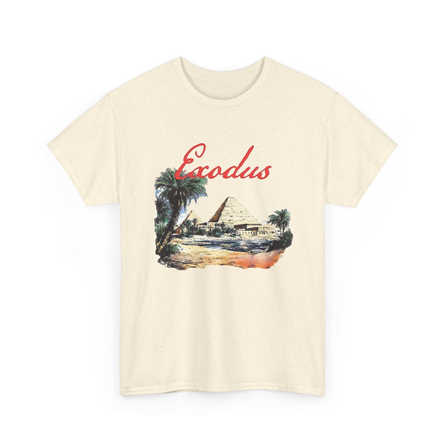 Exodus Graphic T Shirt Unisex Heavy Cotton Tee