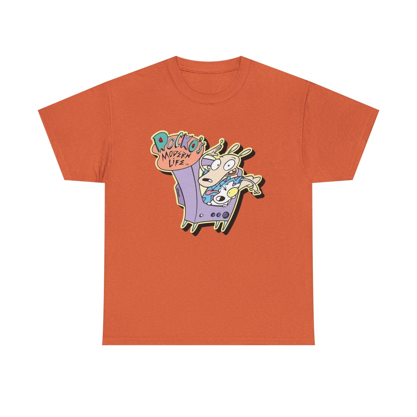 Rockos Modern Life Vintage 90's Graphic T Shirt NEW Vintage Unisex Heavy Cotton