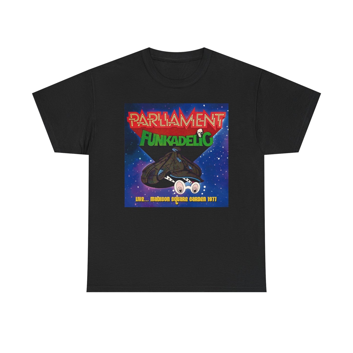 Parliament Funkadelic 1977 T Shirt BRAND NEW Apparel Unisex Graphic Tee USA
