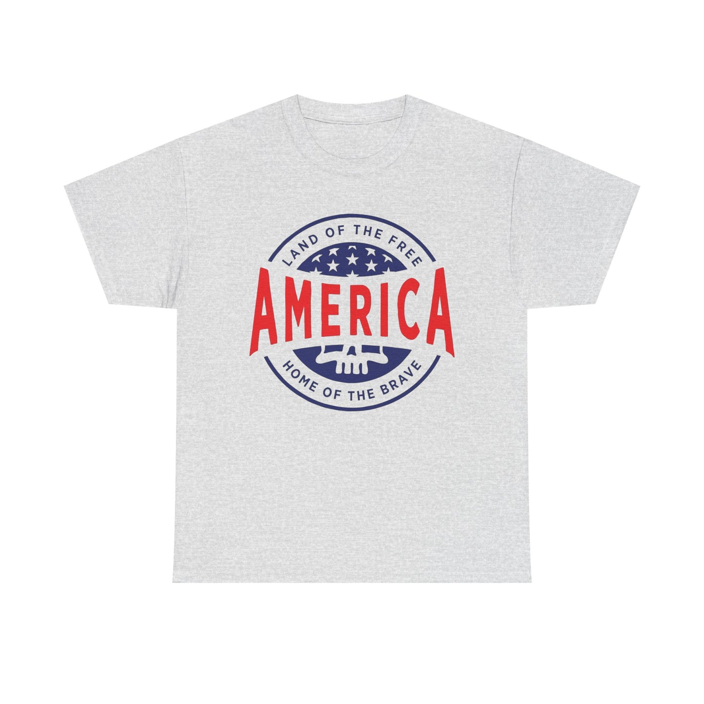 America Home Of The Brave Graphic T Shirt ADULT NEW