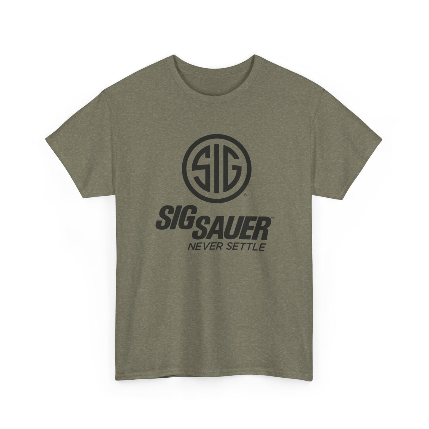 Sig Sauer Retro Graphic T Shirt Unisex Heavy Cotton Tee
