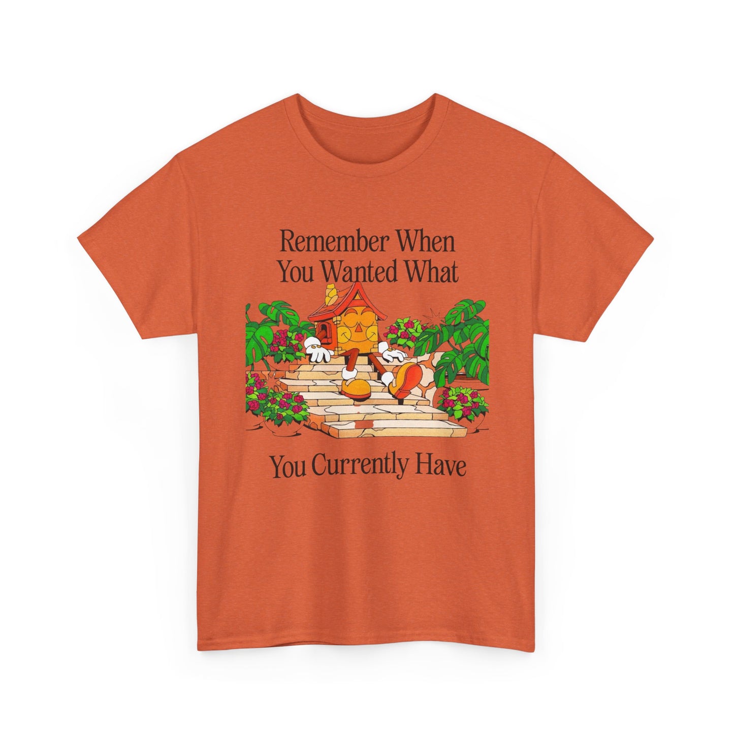 Remember The Journey Graphic T Shirt Unisex Heavy Cotton Tee