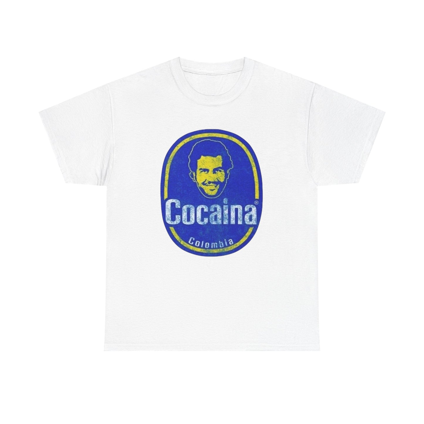 Pablo Escobar Funny Graphic T Shirt NEW Heavy Cotton Tee