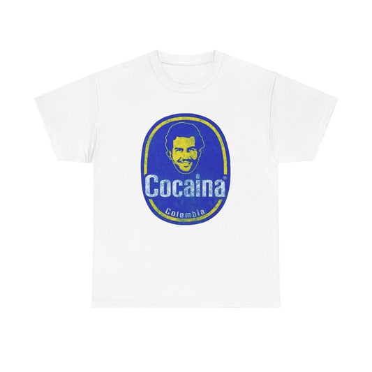 Pablo Escobar Funny Graphic T Shirt NEW Heavy Cotton Tee