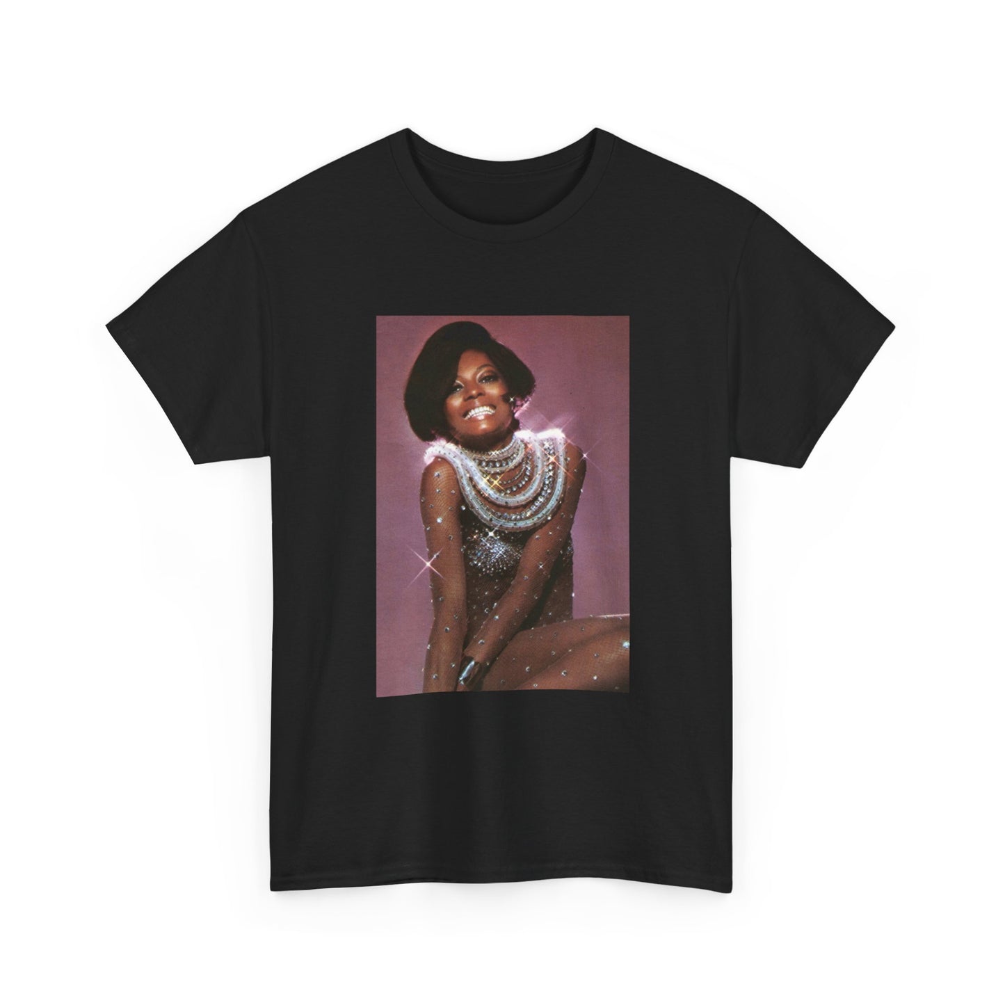Diana Ross Tshirt Retro Album Art Queen Diana Poster Unisex Heavy Concert
