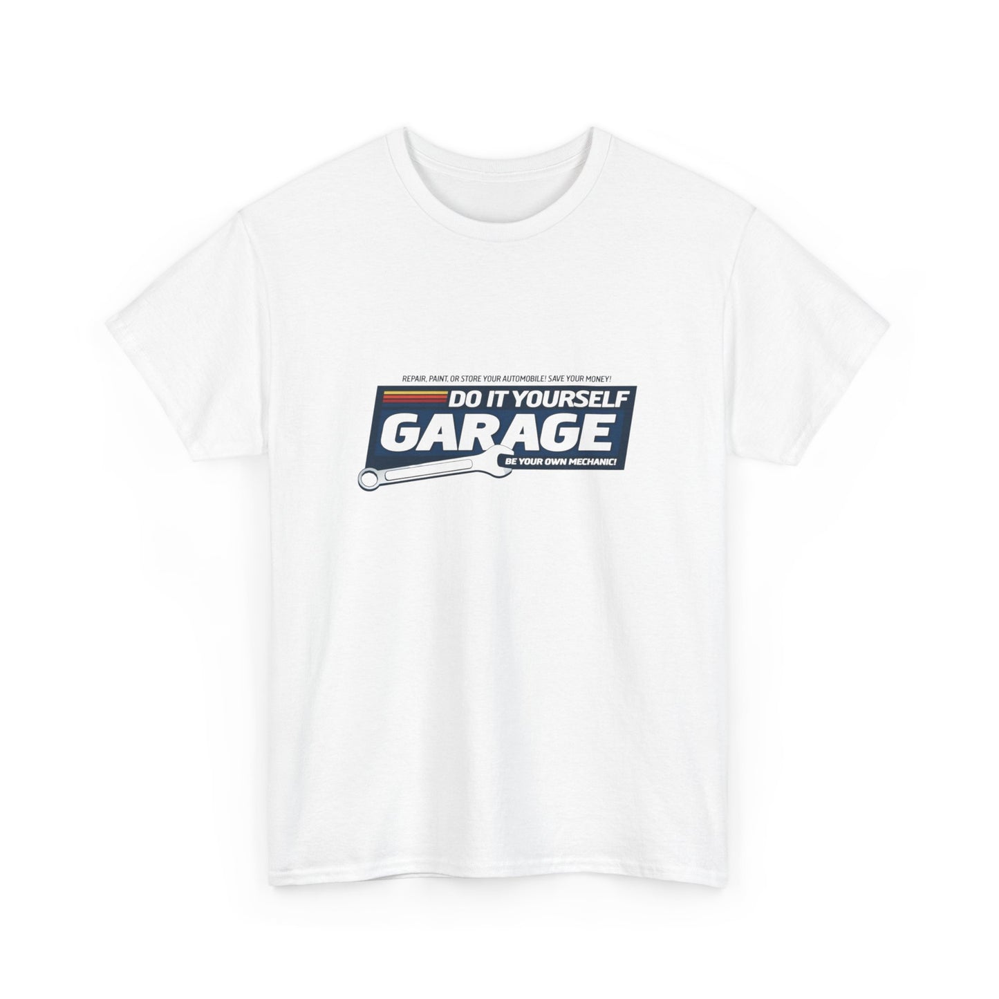 Do It Yourself Garage Graphic T Shirt Unisex Heavy Cotton Tee