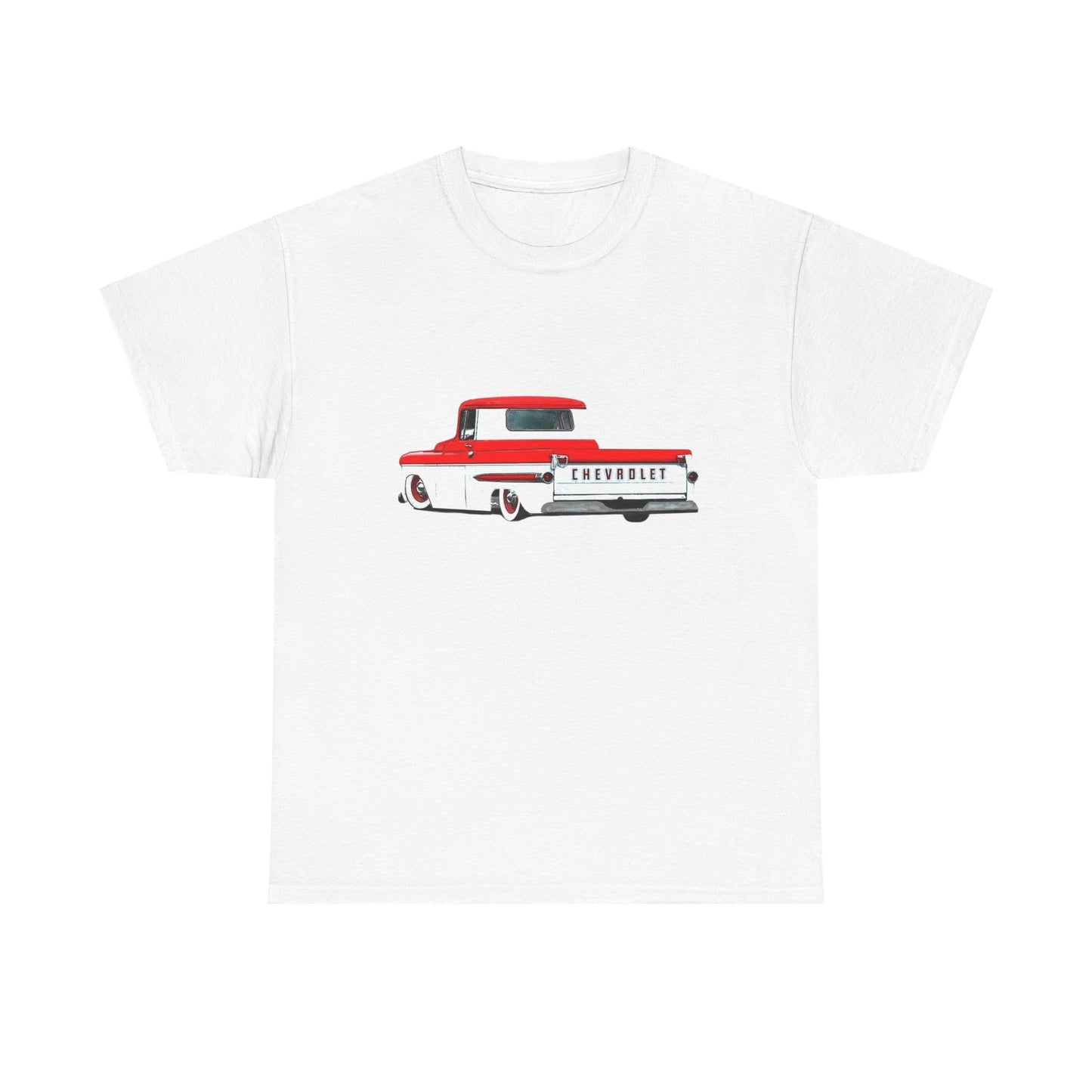 50's Chevrolet Truck Graphic T Shirt Unisex Heavy Cotton Tee NEW