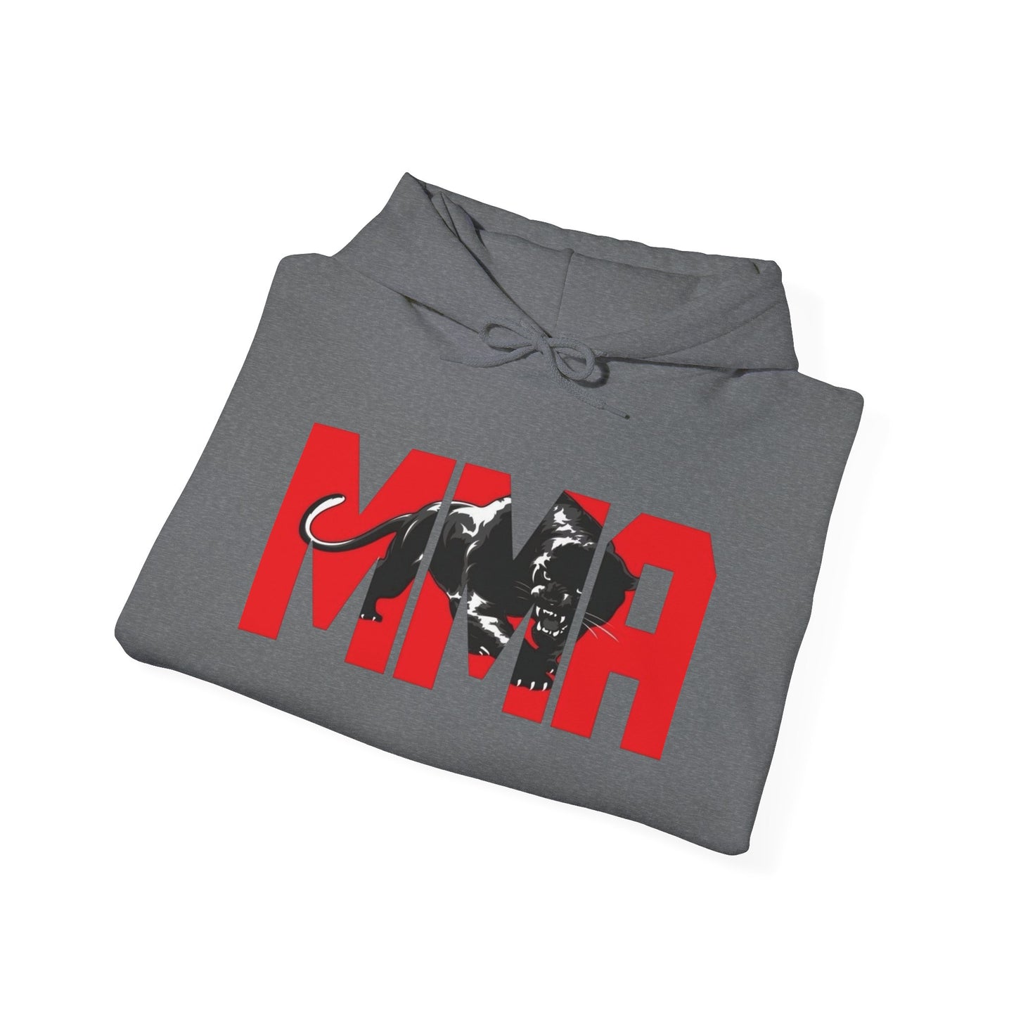 MMA Black Panther Graphic Hoodie Unisex Heavy Blend™ Hooded Sweatshirt