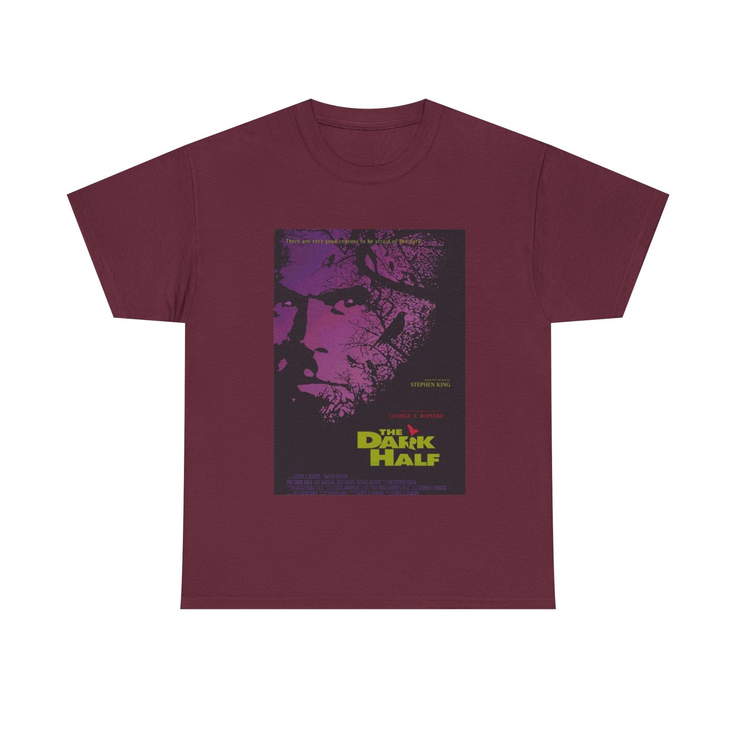 The Dark Half Shirt Vintage Horror Movie Stephen King Retro Unisex Heavy Cotton