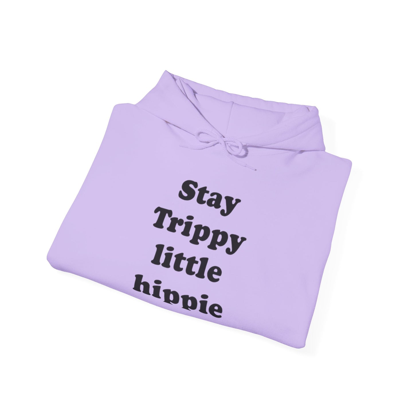 Stay Trippy Little Hippy Retro  Graphic Hoodie Heavy Blend™ Hooded Sweatshirt
