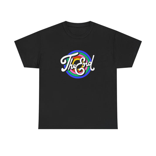 The End Cartoon Graphic T-Shirt Unisex Heavy Cotton Tee
