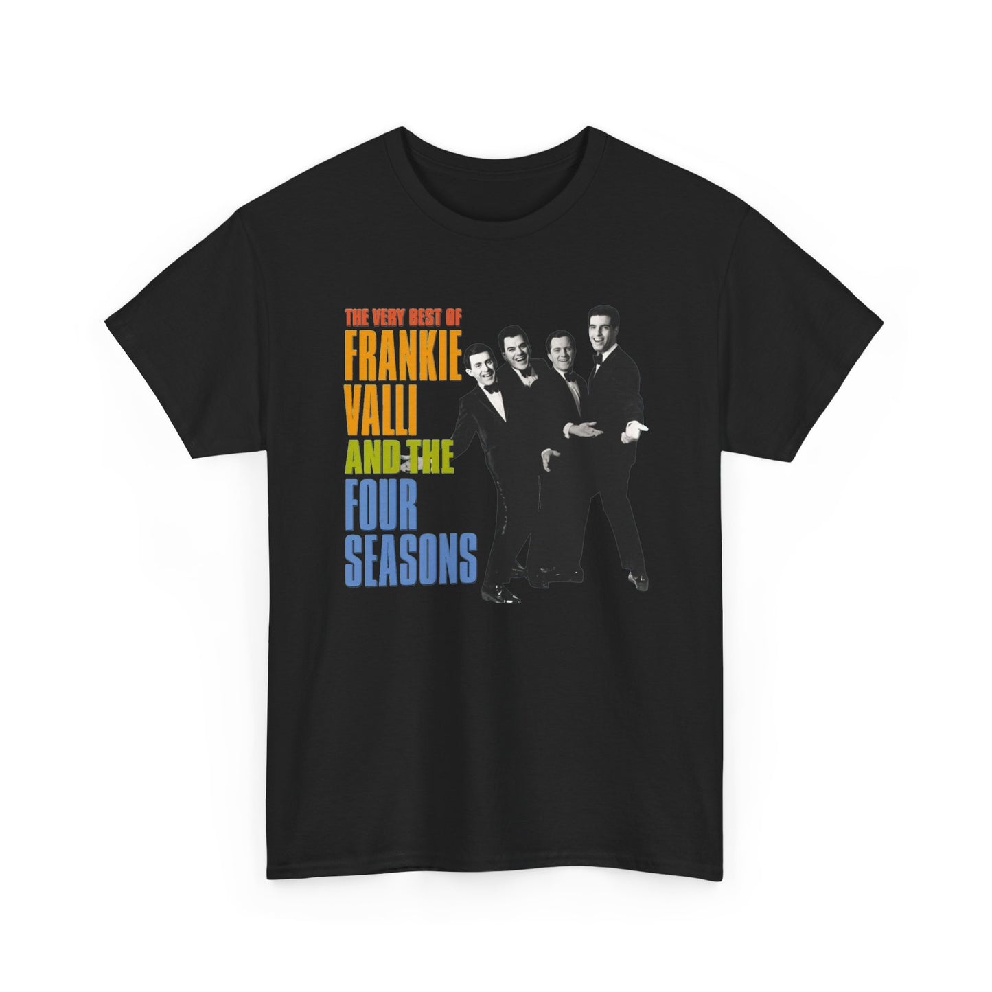 Frankie Valli And The Four Seasons Vintage Graphic T Shirt NEW Unisex Cotton Tee
