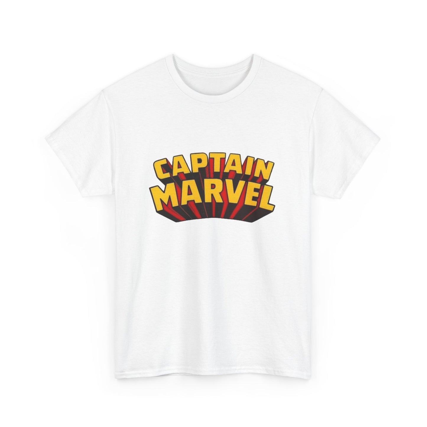 Captain Marvel Graphic T Shirt NEW Unisex Heavy Cotton Tee