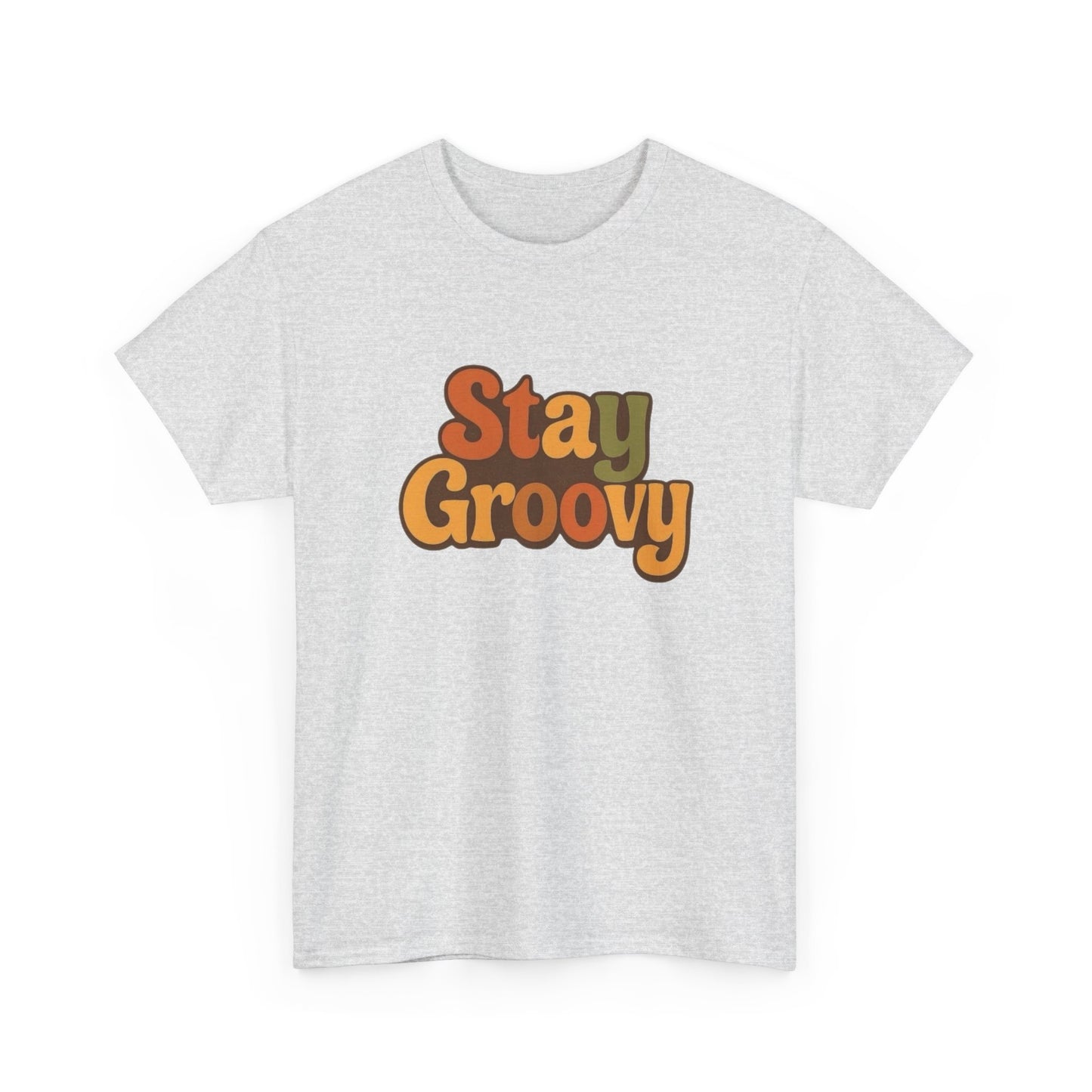 Stay Groovy Graphic T Shirt NEW Adult Regular Sizing Tee