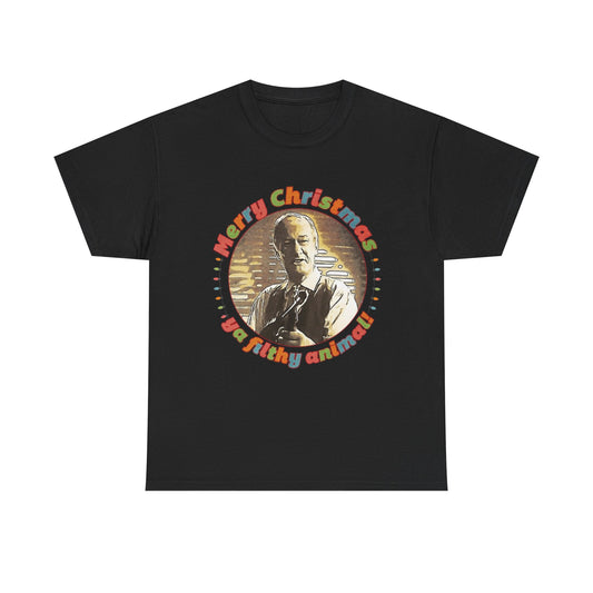 Merry Christmas Ya Filthy Animal Graphic T Shirt NEW ADULT Unisex Heavy Cotton