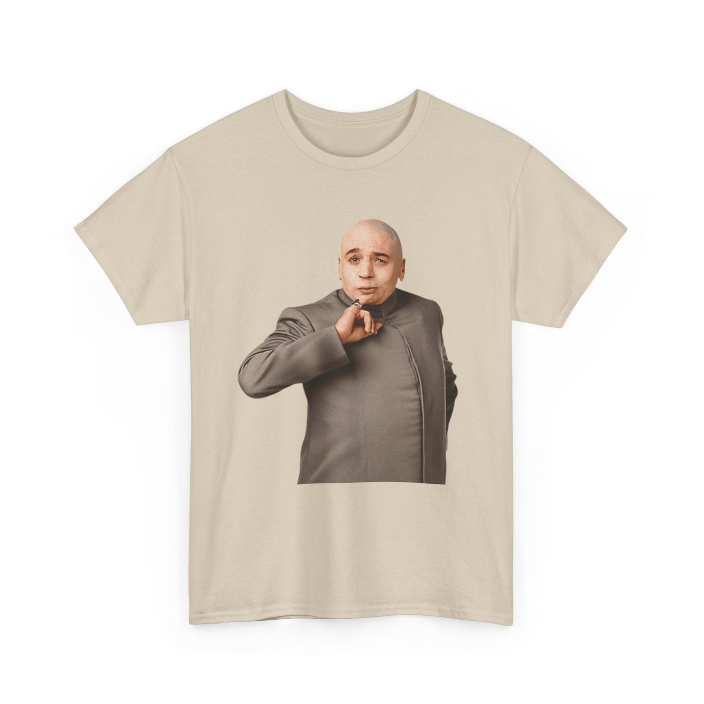 Dr Evil Funny Graphic T Shirt Austin Powers Retro Unisex Heavy Cotton Tee