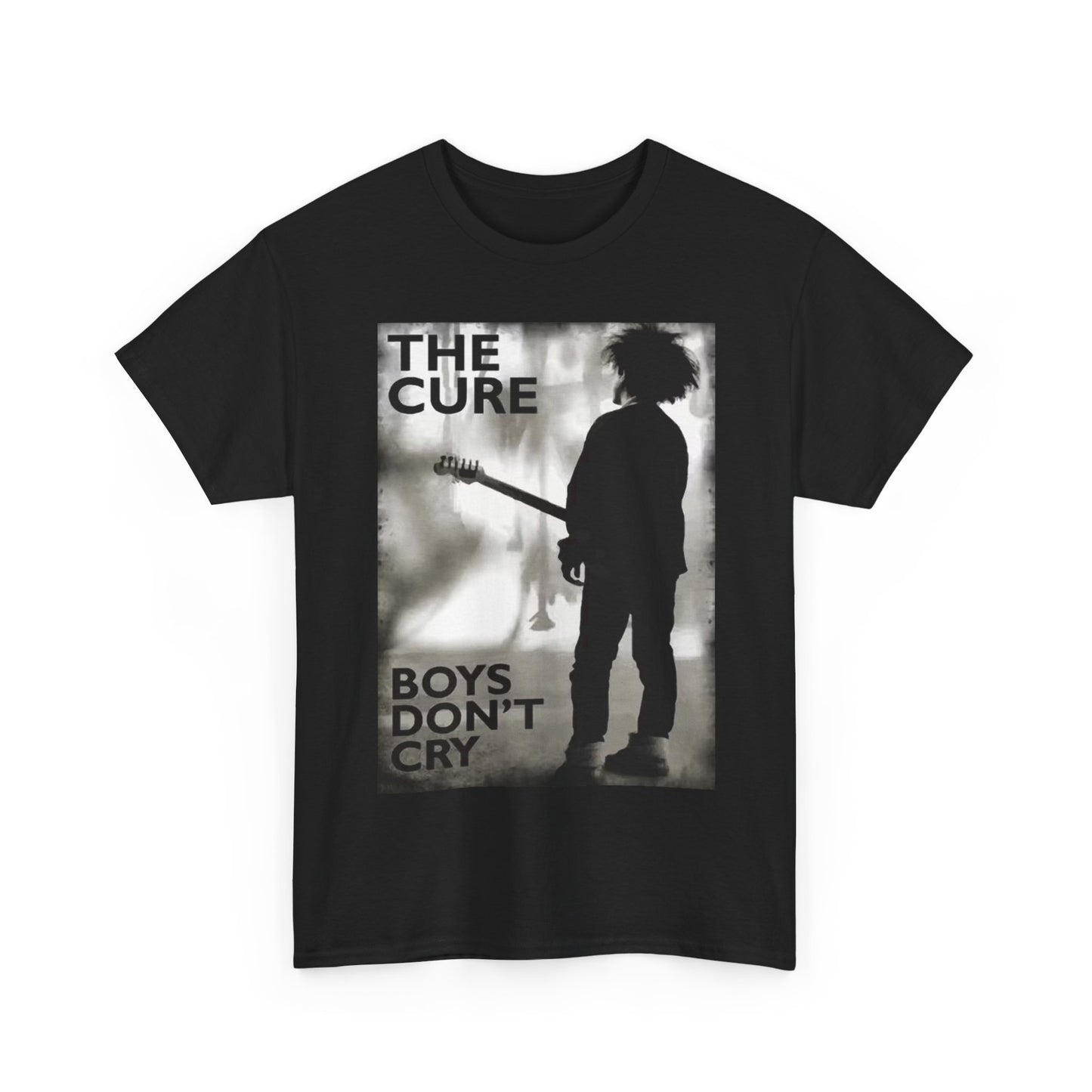 The Cure Tshirt Punk Band Vintage Boys Dont Cry Retro Unisex Heavy Cotton Tee