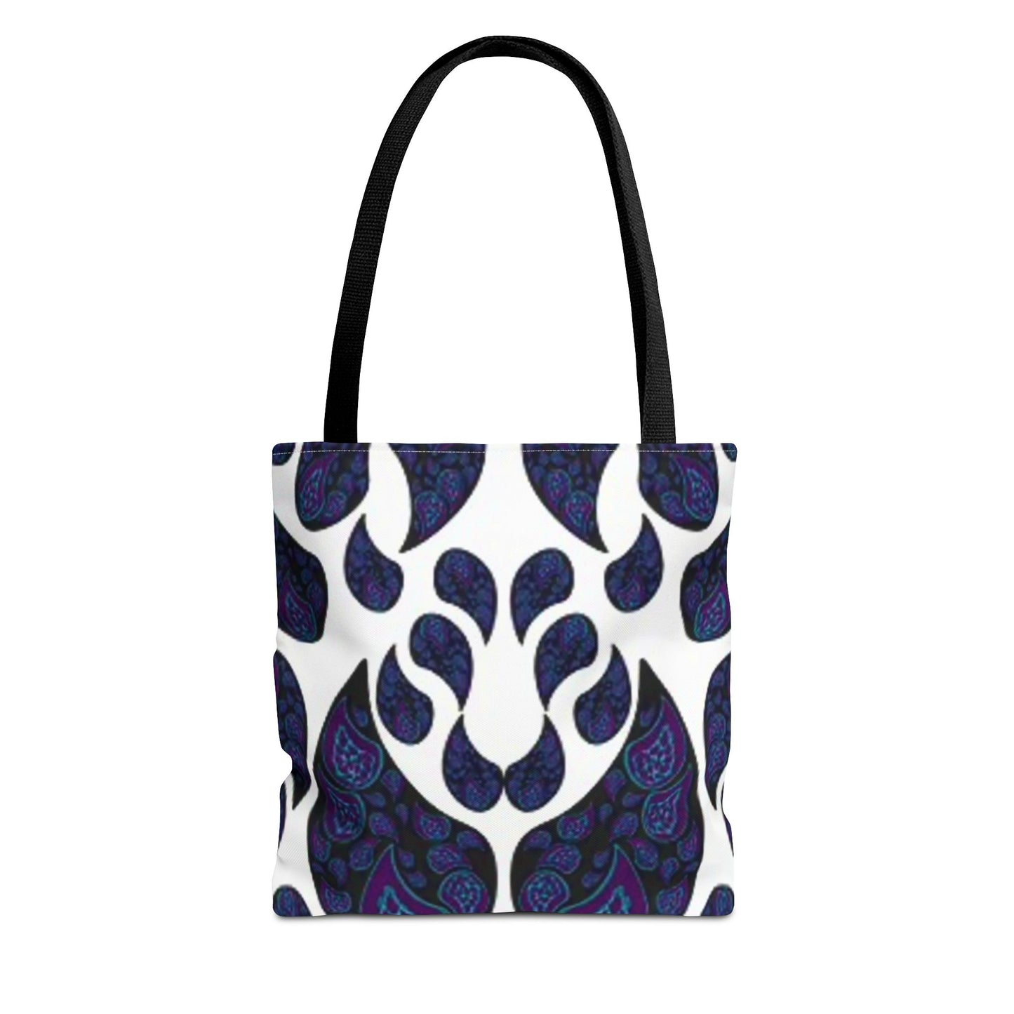 White And Blue Paisley Multi Color BRAND NEW MODERN Tote Bag (AOP)