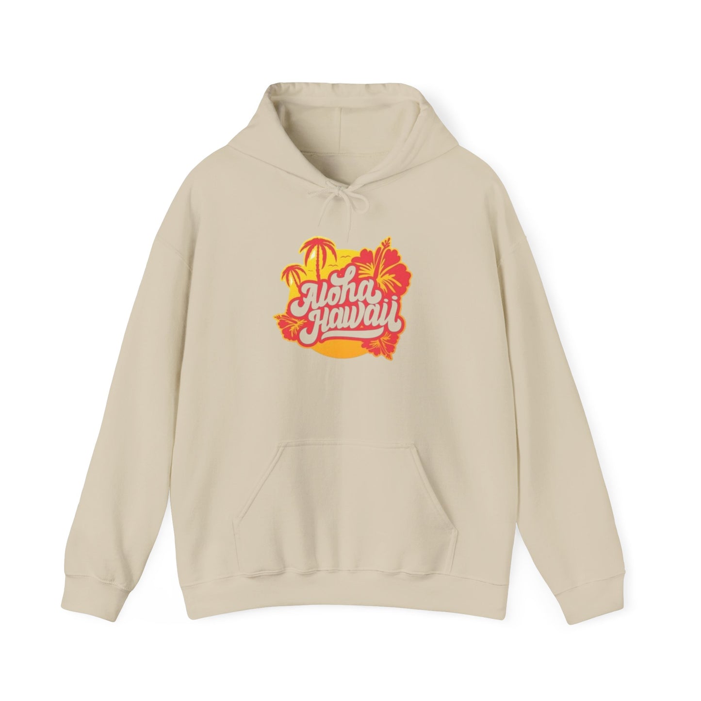 Aloha Hawaii Graphic Hoodie Unisex Heavy Blend™ Hooded Sweatshirt