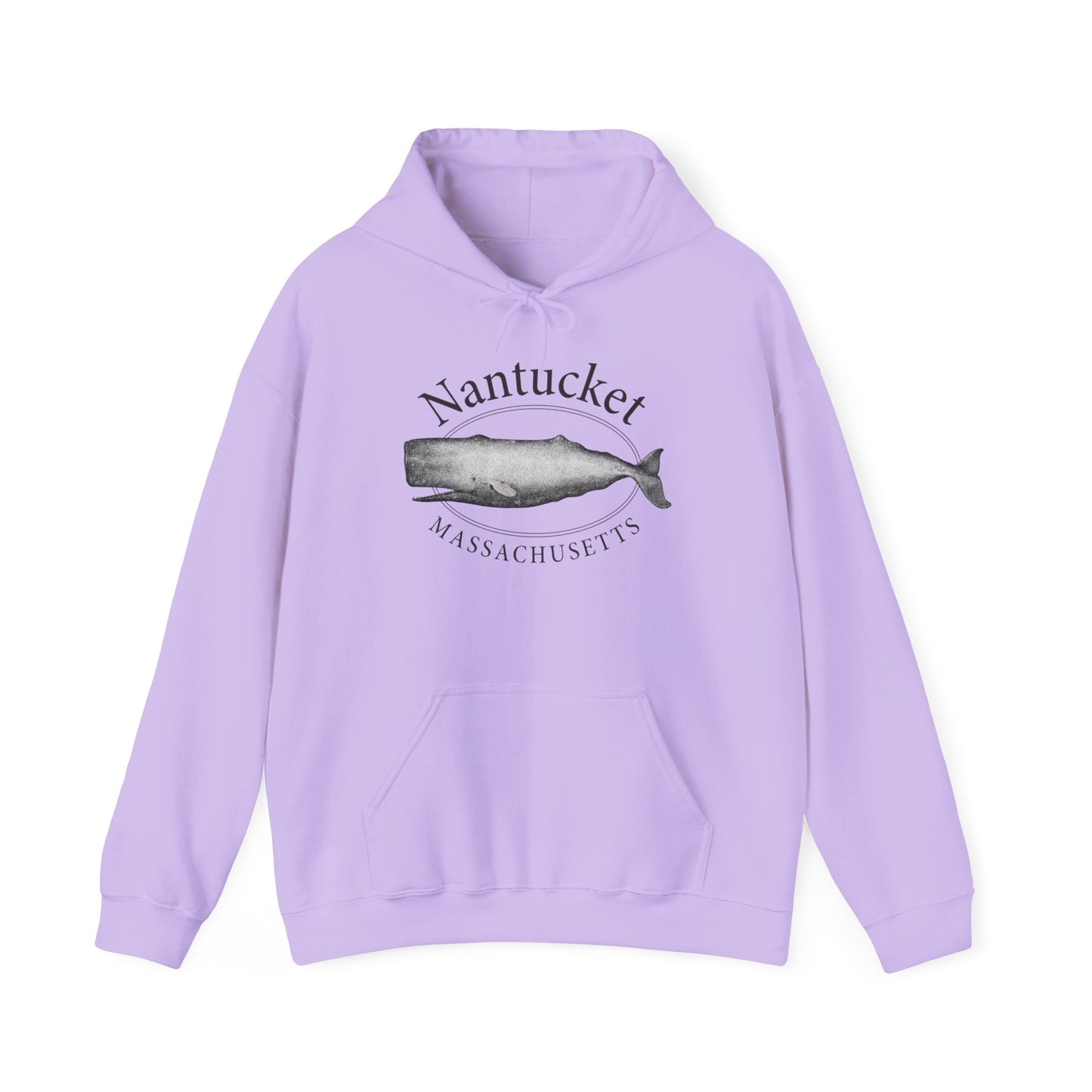 Nantucket Massachusetts Graphic Hoodie Unisex Heavy Blend™ Hooded Sweatshirt
