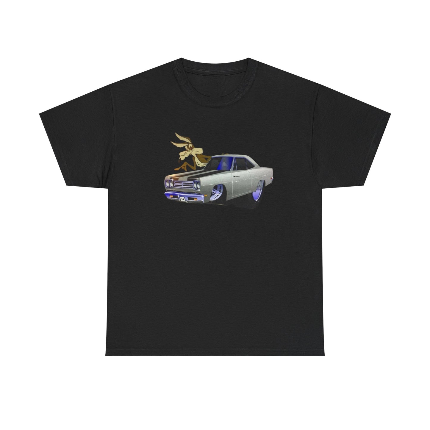 Plymouth Roadrunner Classic Graphic T Shirt Unisex Heavy Cotton Tee NEW