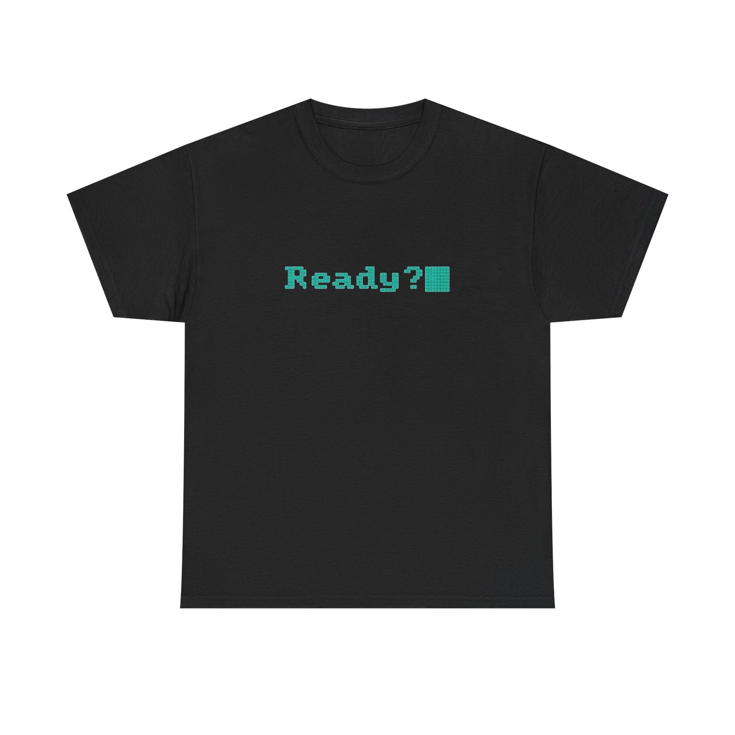 Ready? Vintage Gaming Graphic T Shirt Unisex Heavy Cotton NEW Tee