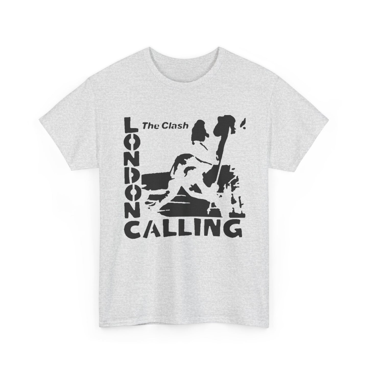 The Clash London Calling Graphic T Shirt Unisex Heavy Cotton Tee