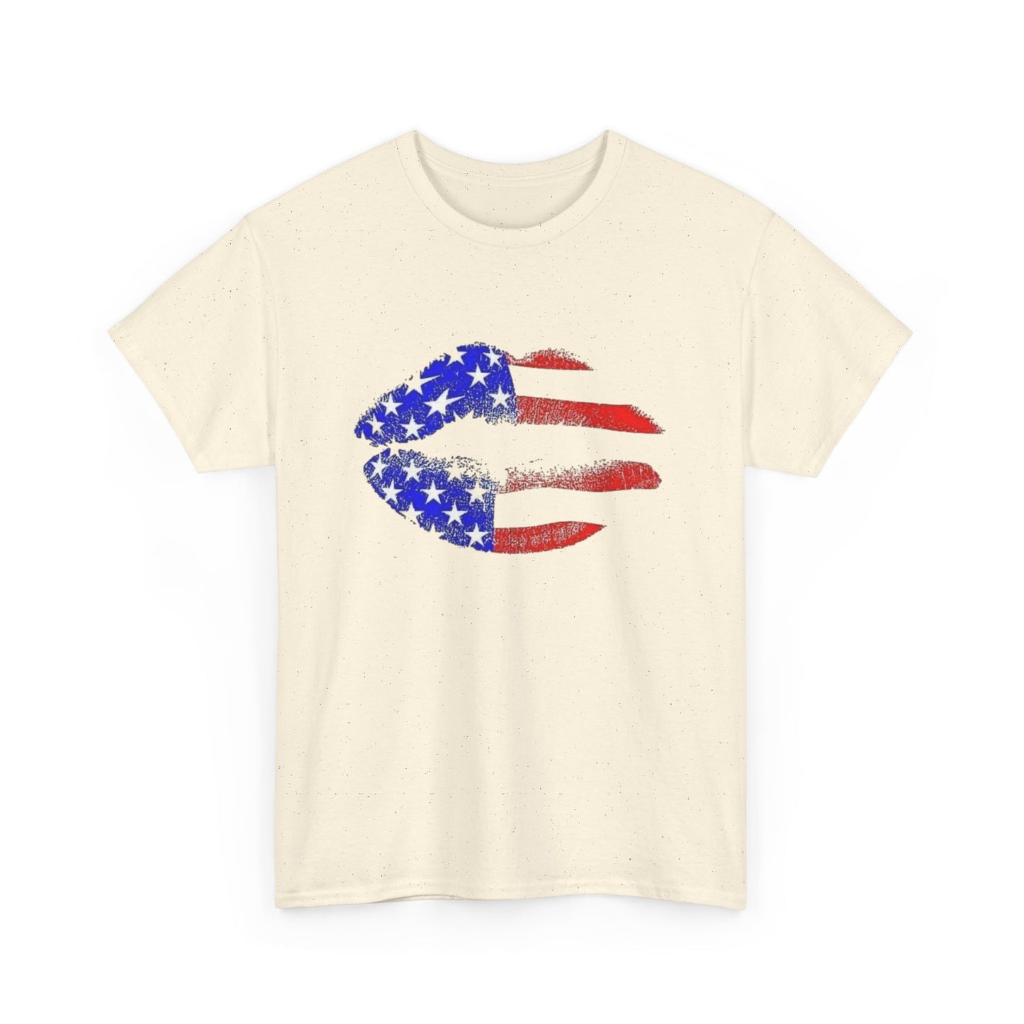 American Kiss Graphic T Shirt Heavy Cotton Tee NEW ADULT UNISEX