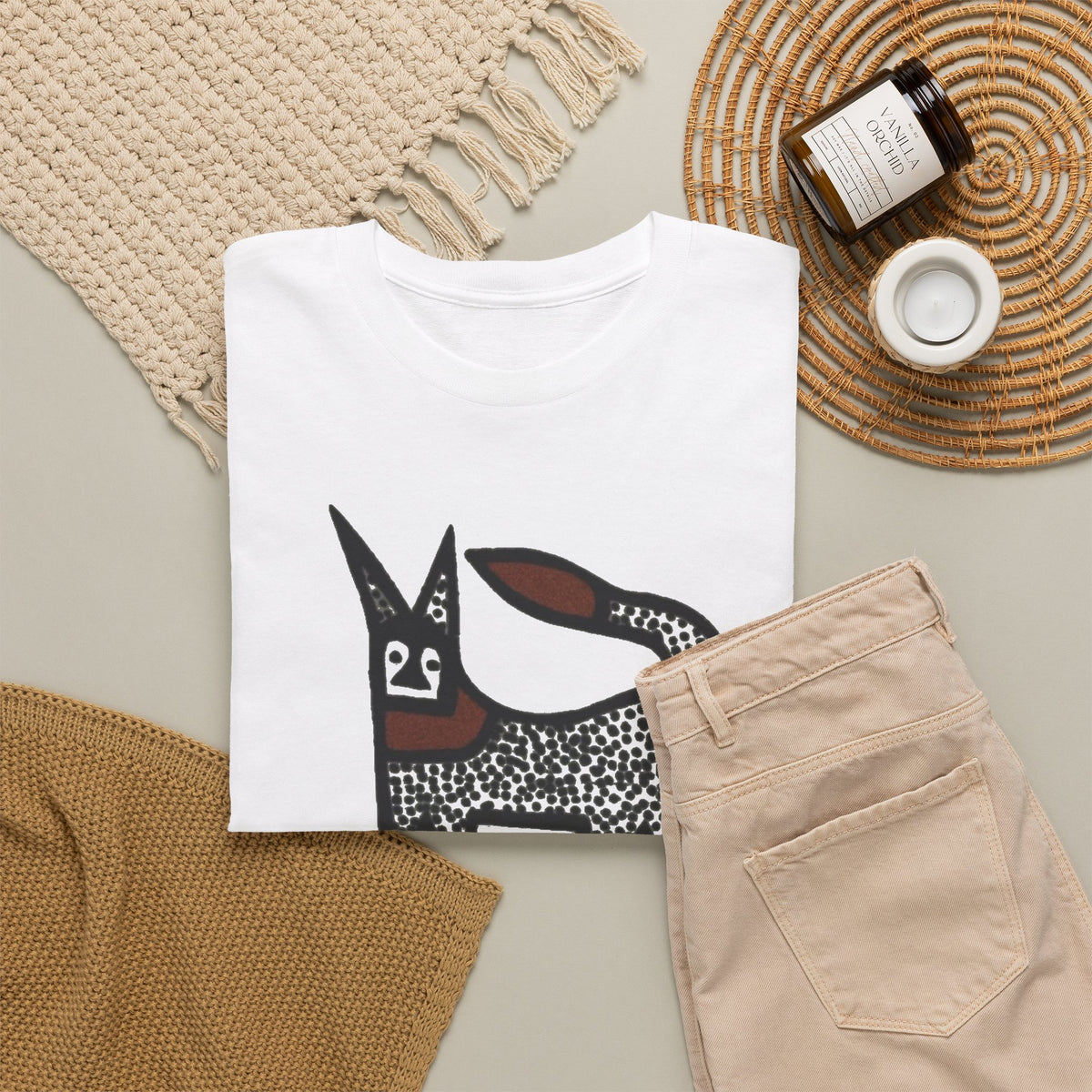 Sleep Demon's Whimsical Dog Dream Quote T-Shirt Men's Tee