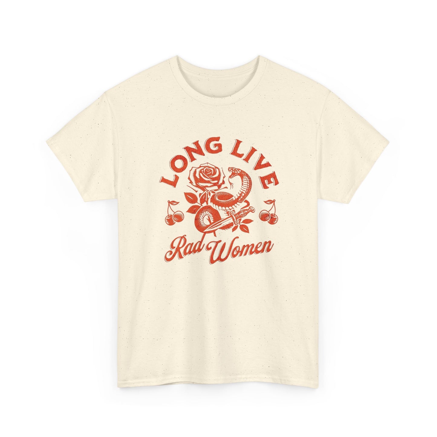 Long Live Rad Women  Graphic T Shirt Unisex Heavy Cotton Tee GIFT
