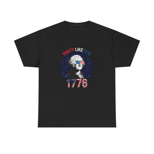 Party Like Its 1776 Graphic T Shirt NEW ADULT Tee Cotton