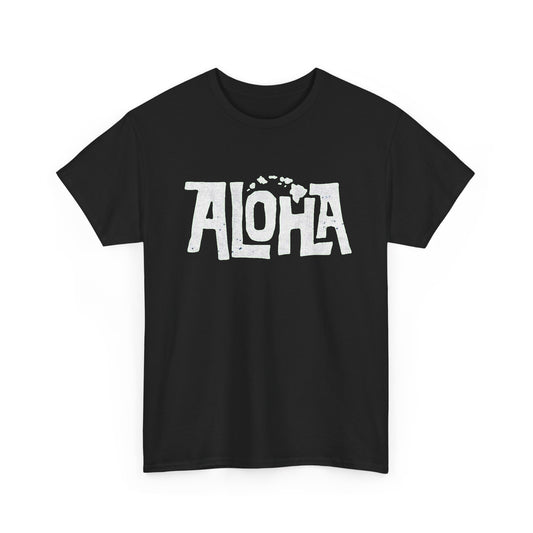 Aloha Tropical Graphic T Shirt Men's NEW Classic Travel Heavy Cotton Tee