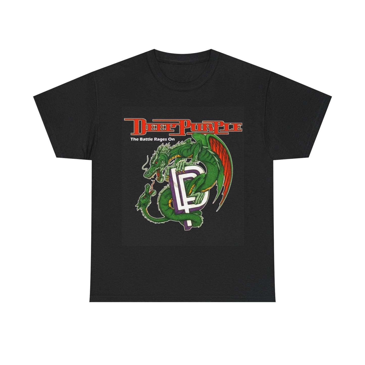 Deep Purple Tshirt Vintage Rock Poster Album Cover Unisex Heavy Cotton Tee