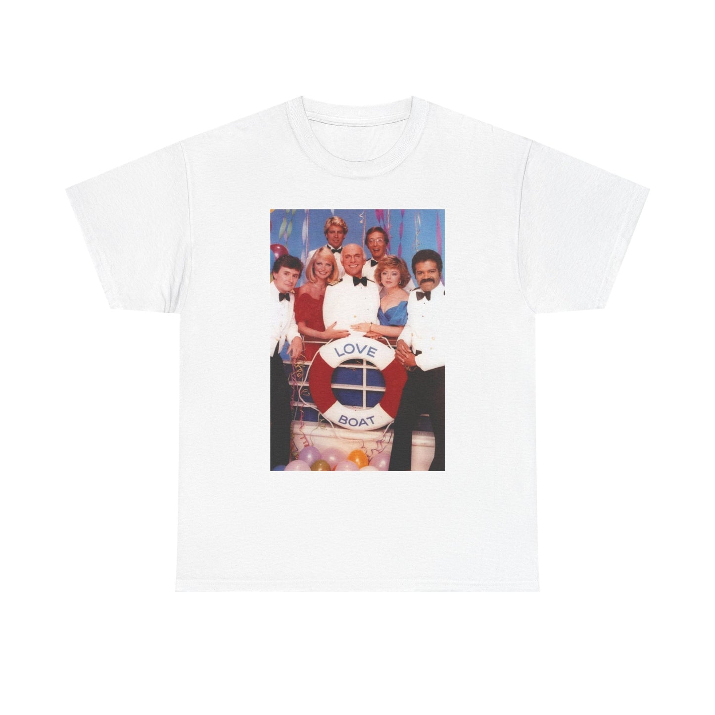 The Love Boat Graphic T Shirt Vintage Tv Show Comedy Unisex Heavy Cotton Tee