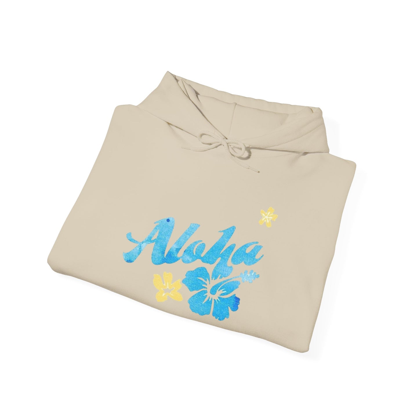 Aloha Hawaiian Tropical Graphic Hoodie Unisex Heavy Blend™ Hooded Sweatshirt