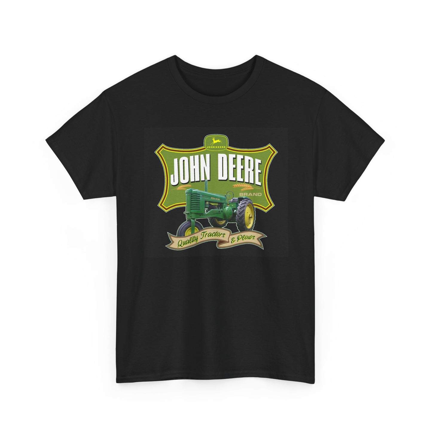 John Deere Vintage T Shirt BRAND NEW Apparel Unisex Graphic Tee USA