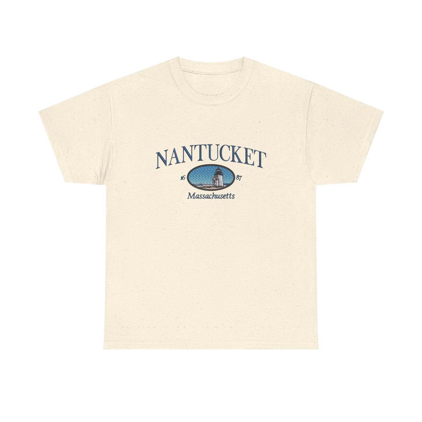 Nantucket Massachusetts Graphic T Shirt NEW Unisex Heavy Cotton Tee