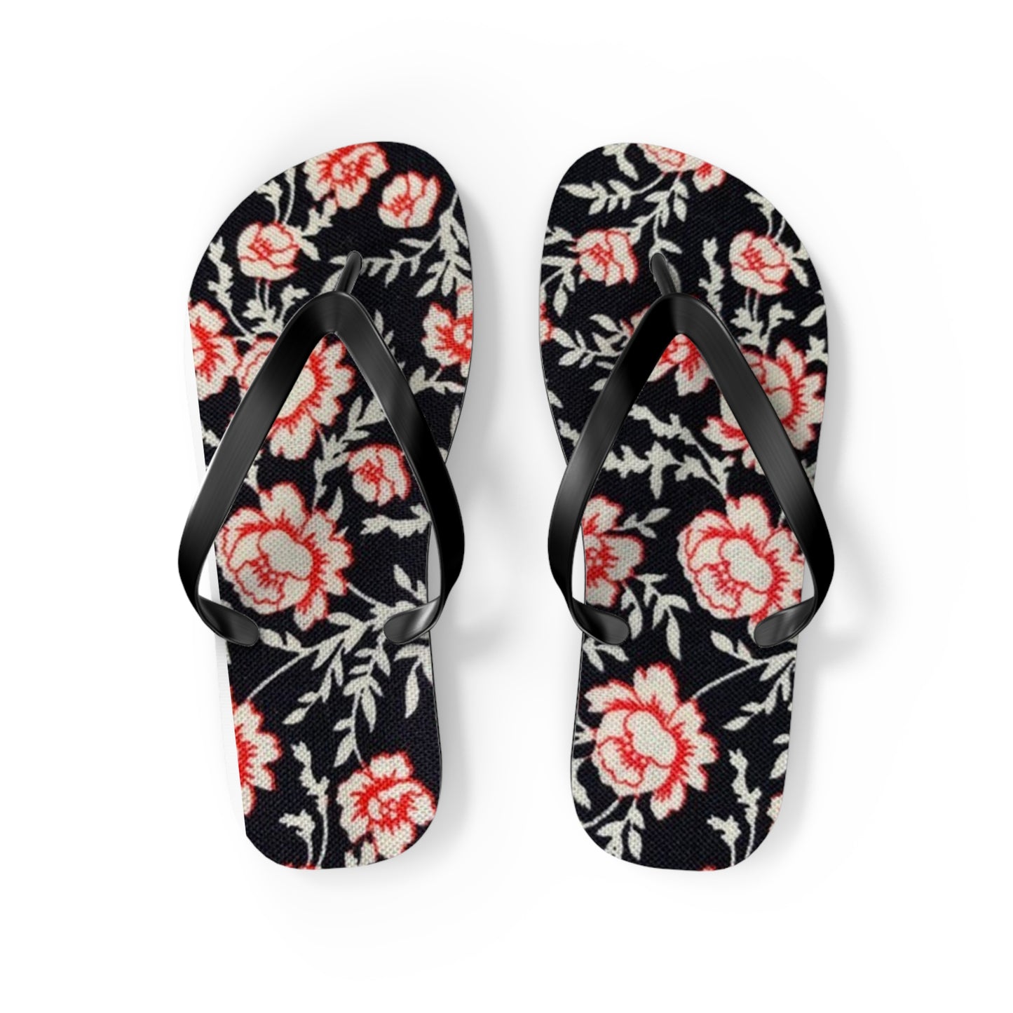 Pink Roses Sandals Summer Flip Flops Slides BRAND NEW