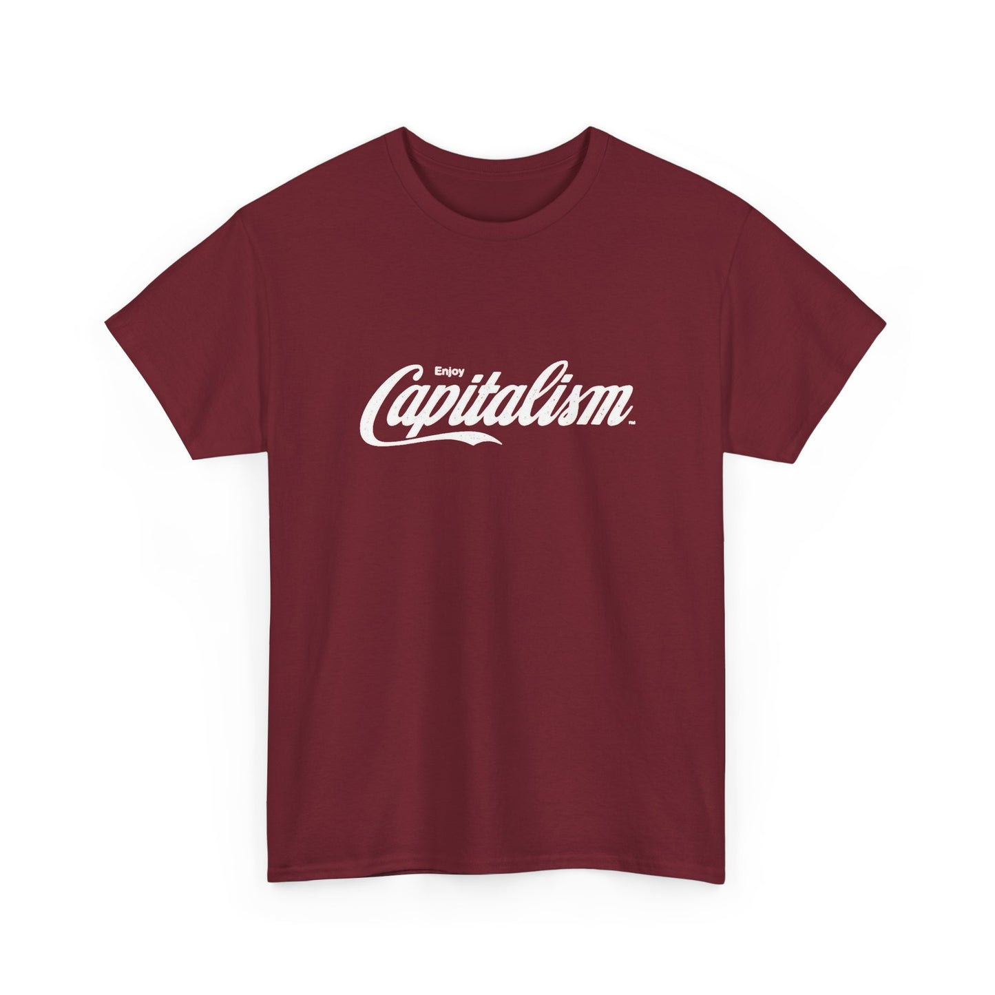 Enjoy Capitalization Graphic T Shirt NEW Adult Regular Sizing Tee