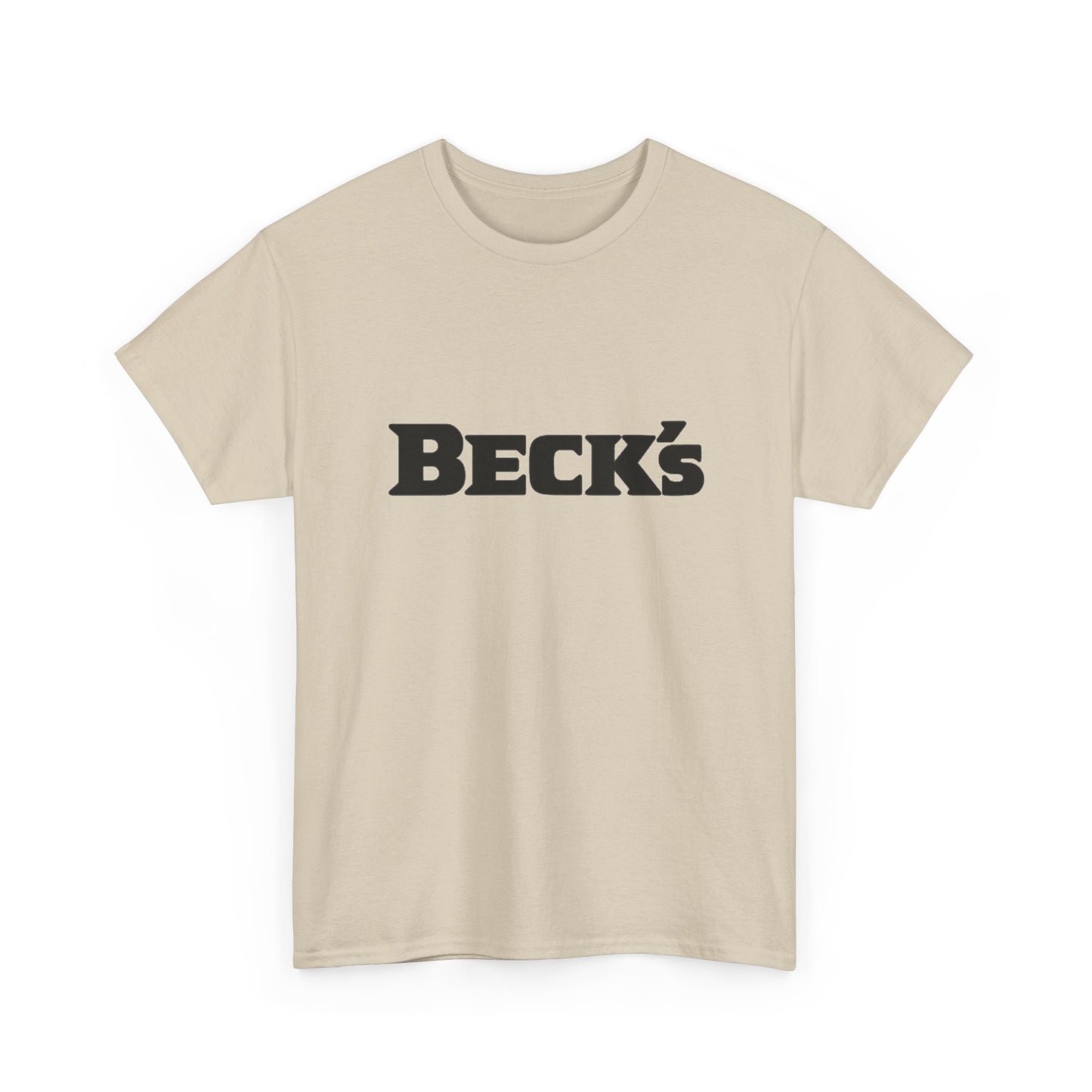Becks Beer Vintage Tee Graphic T Shirt NEW Unisex Heavy Cotton Tee