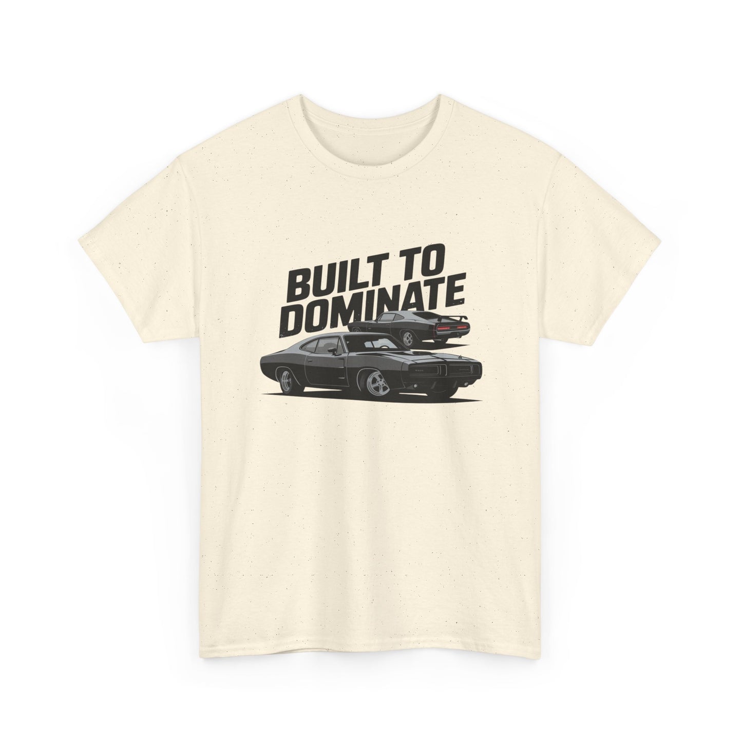 Built To Dominate Charger Graphic T Shirt ADULT NEW