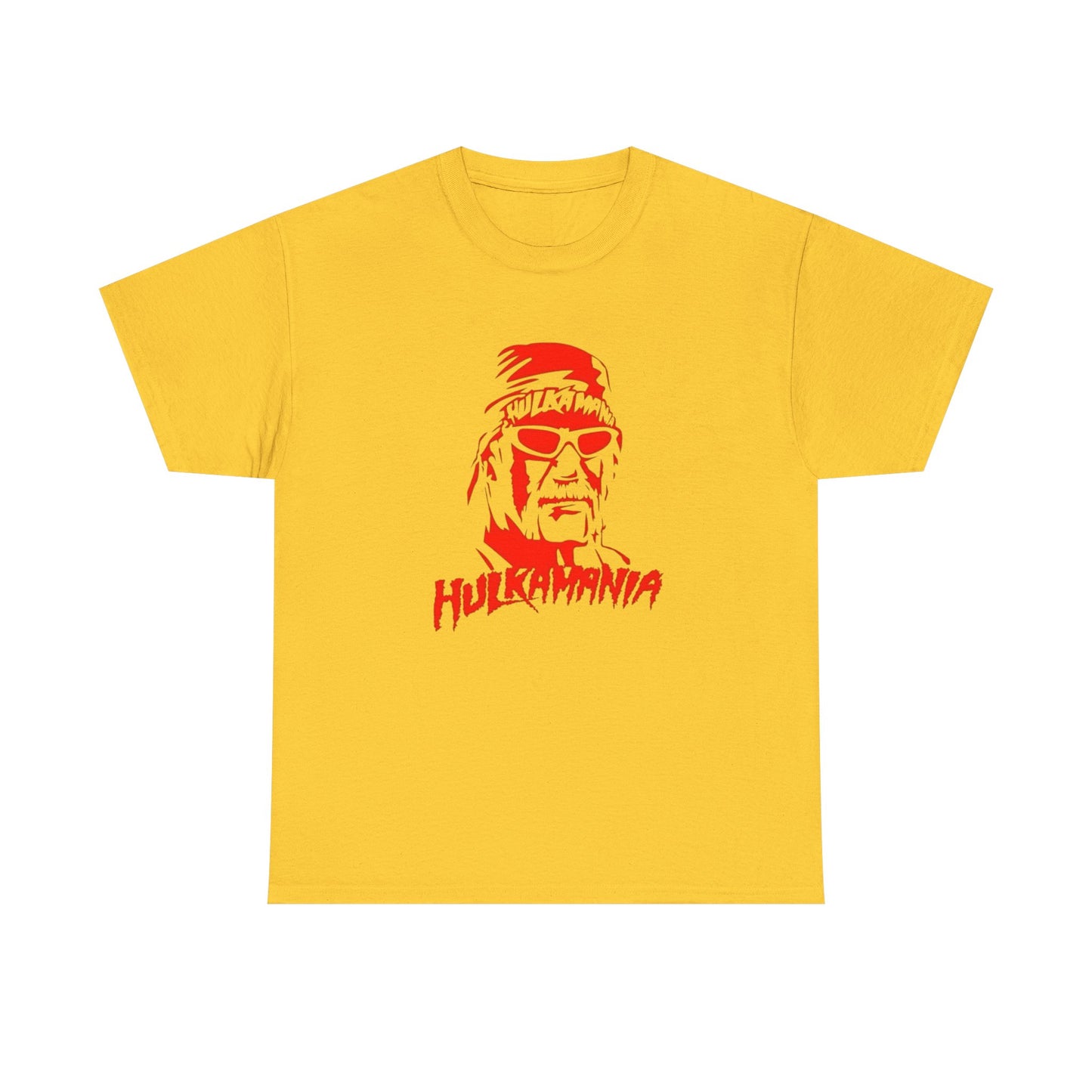 Hulkamania Wrestling Graphic T Shirt Unisex Heavy Cotton NEW Tee