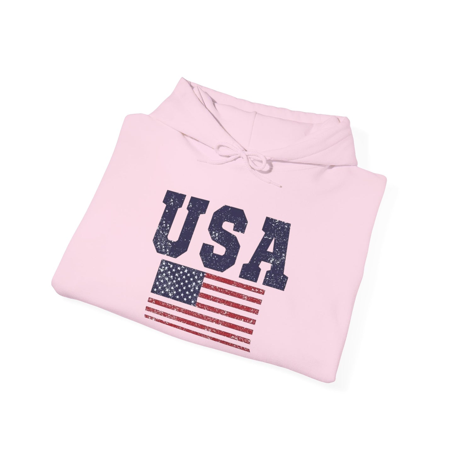 USA American Flag NEW COLORS Graphic Hoodie Unisex Heavy Blend Hooded Sweatshirt